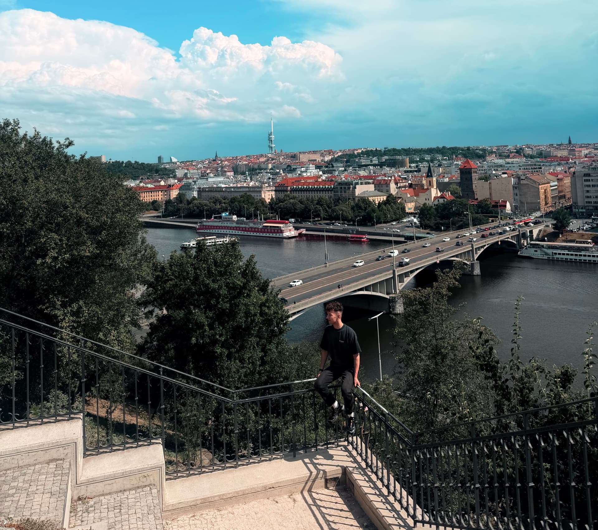 Prague overlook