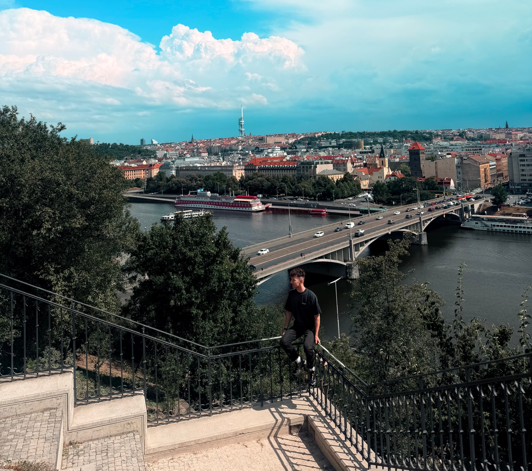 Prague overlook